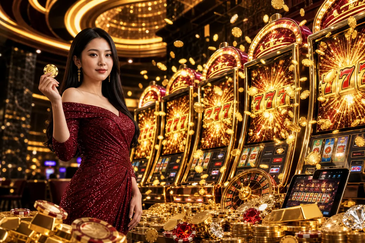 imcuci antara muka permainan slot berkualiti tinggi