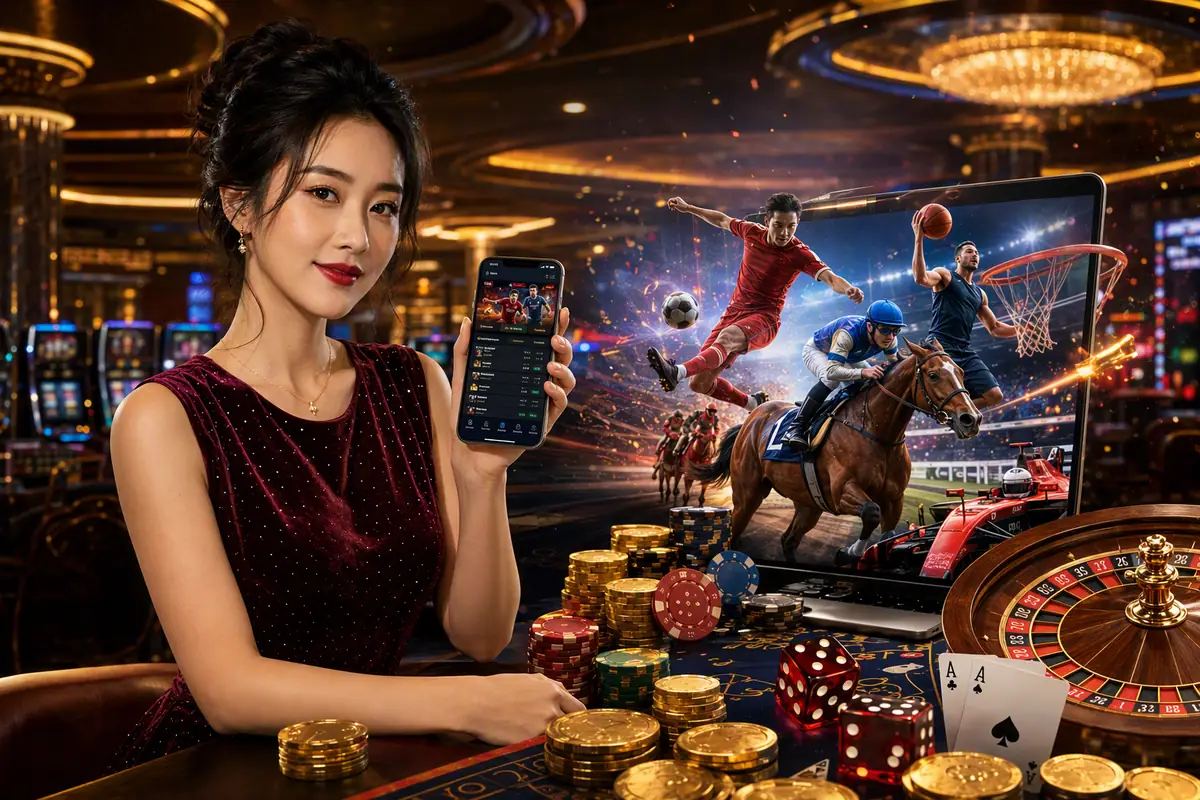 imcuci Casino meja baccarat dealer langsung